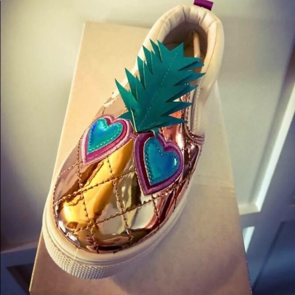 Girls Slip On Pineapple Shoes